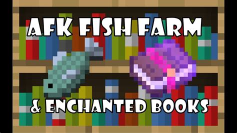 AFK fish farm not giving enchantment books : r/Minecraft .
